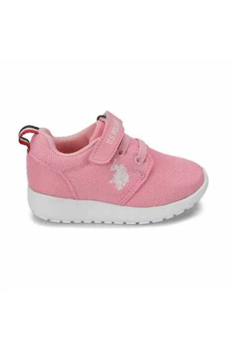 U.S. Polo Assn. Kız Çocuk Sneaker - Pembe