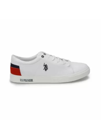 U.S. Polo Assn. Erkek Sneaker Scott - Beyaz | Günlük Şıklık ve Konfor