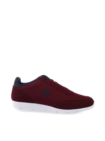 U.S. Polo Assn. Bone Sneaker - Bordo