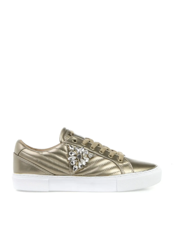 Guess Kadın Sneaker - Gold | Günlük Şıklık İçin Altın Renkli Tasarım