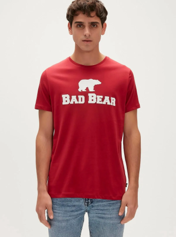 Bad Bear Erkek Bad Bear Tee Tişört - Kırmızı