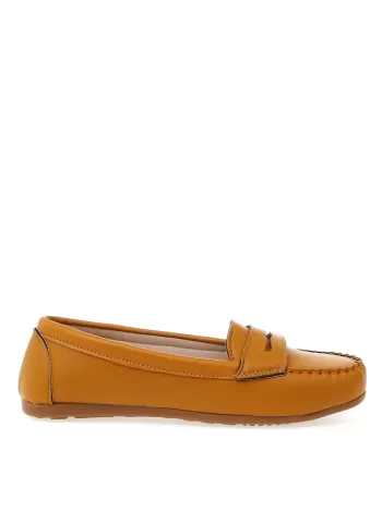 Limon Samos Kadın Loafer - Hardal