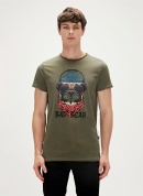 Bad Bear Erkek Reckless T-Shirt - Haki