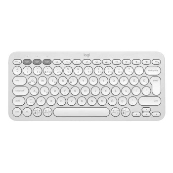 Logitech K380s Çakıl Tuşlu Bluetooth Klavye Beyaz