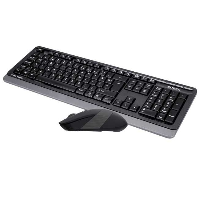 A4-Tech FG1010 F Klavye Mouse Set Gri (Kablosuz)