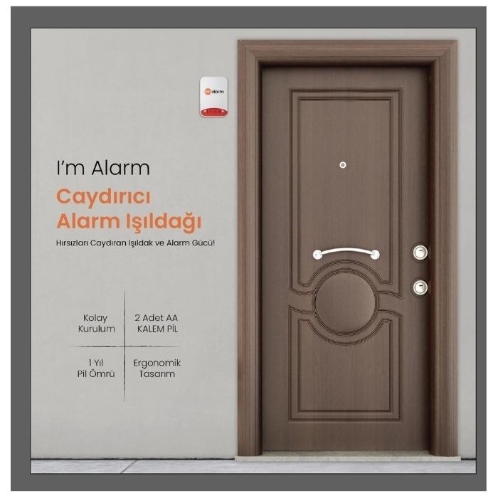 I m Alarm  Dış alan ışığı