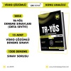 TR-YÖS DENEME SINAVLARI (ORTA SEVİYE) (15 FASİKÜL DENEME)