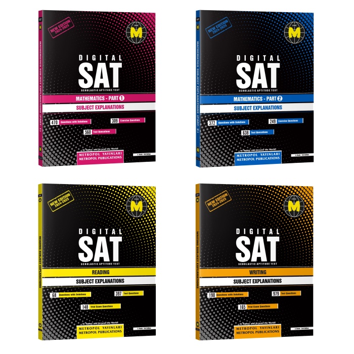 DIGITAL SAT SET-1 (ALL COURSES BOOK SET)