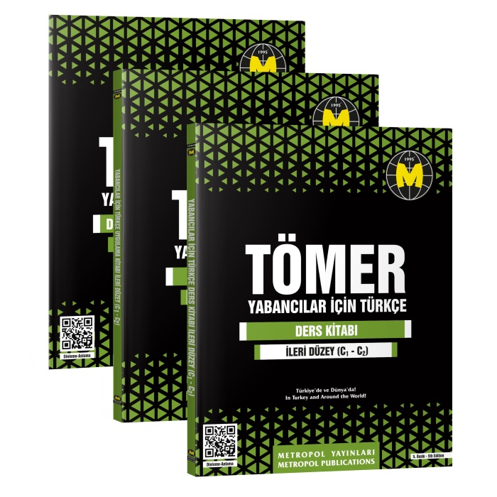 TÖMER SET-1 (TÜM SEVİYELER KİTAP SETİ)