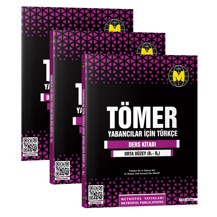 TÖMER-YABANCILAR İÇİN TÜRKÇE ÖĞRETİM SETİ (B1-B2) ORTA DÜZEY