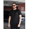 CLB Nefes Alan Kumaş T-shirt Siyah