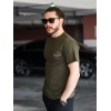 CLB Nefes Alan Kumaş T-shirt Haki