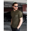 CLB Nefes Alan Kumaş T-shirt Haki