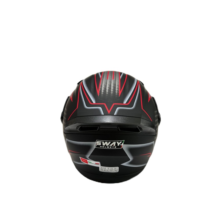 Sway Kask Çene Açılır 902 Siyah