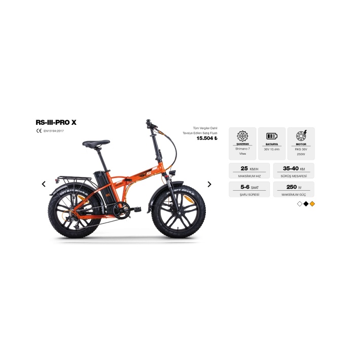 RKS RS-III-PRO X E-BİKE