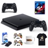 Sony Playstation 4 1TB + 2 Adet Dualshock 4 + Gran Turismo 7  **Teşhir**Ürünü**