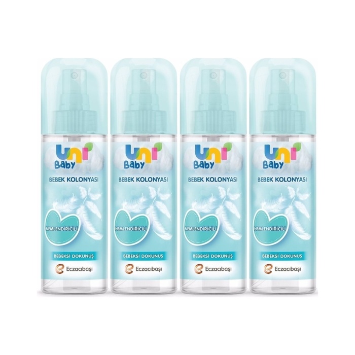 Uni Baby Bebek Kolonyası 150 ml Bebeksi Dokunuş 4 Adet