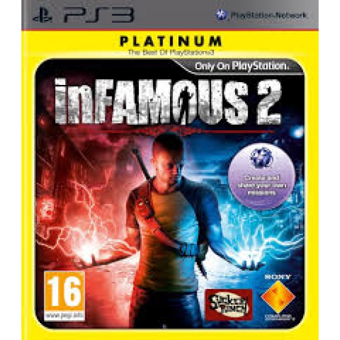 Sıfır Ps3 İnfamous 2 Platinum 2