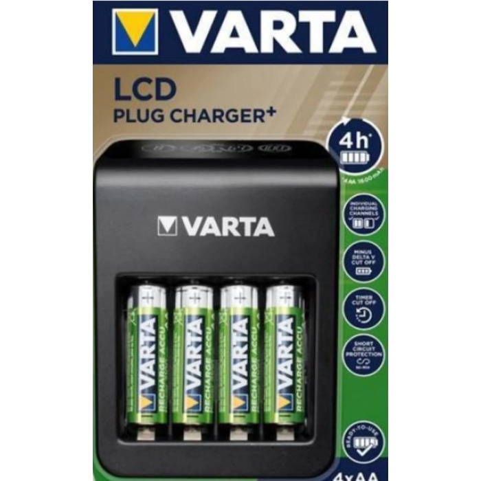 Varta Plug Charger 4xaa