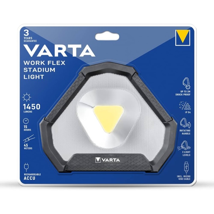 Varta Work Flex Stadyum Işığı Cob