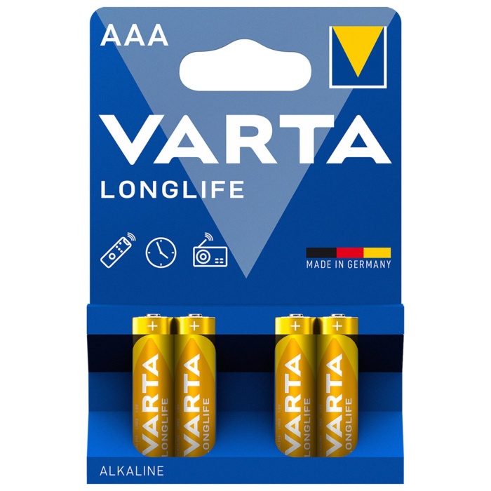 Varta Longlife Aaa İnce Pil 4lü