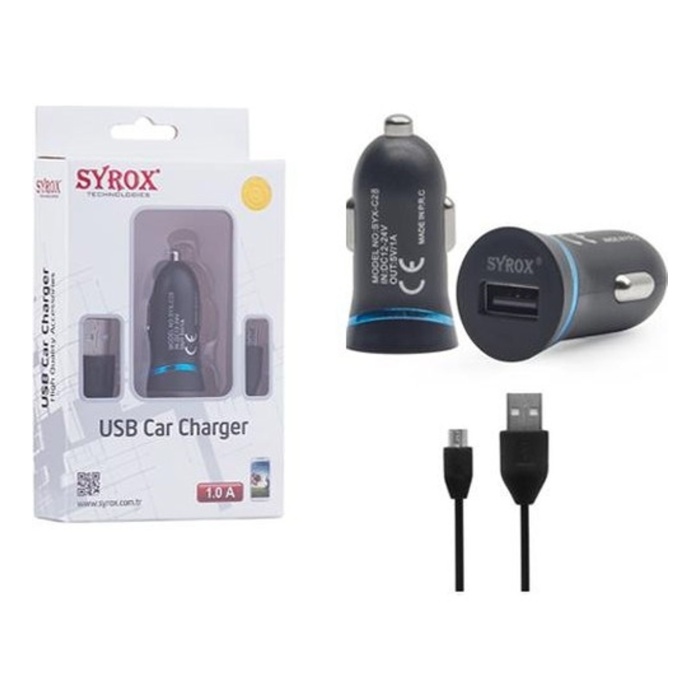 Syrox C28 Araç İçi Şarj Usb