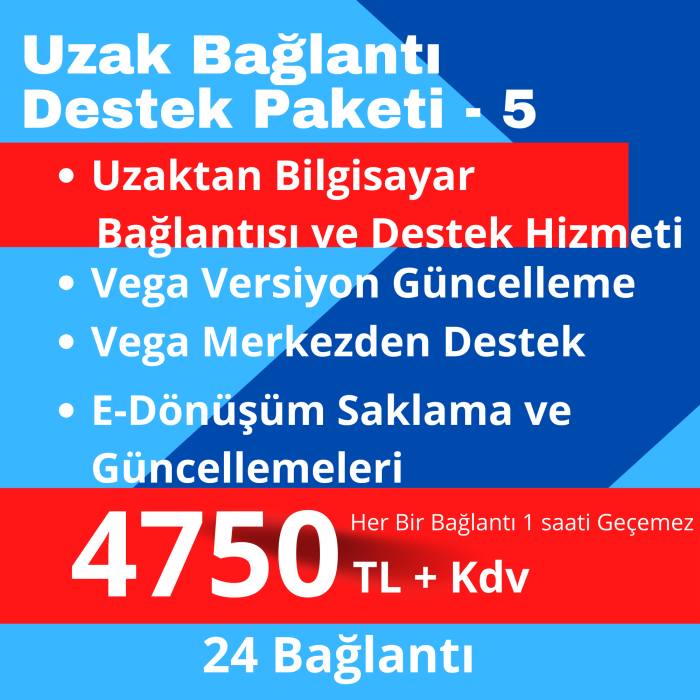 Uzak Bağlantı Destek Paketi -5