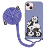 iPhone 13 İpli Lansman Kılıf - Cute Pandas