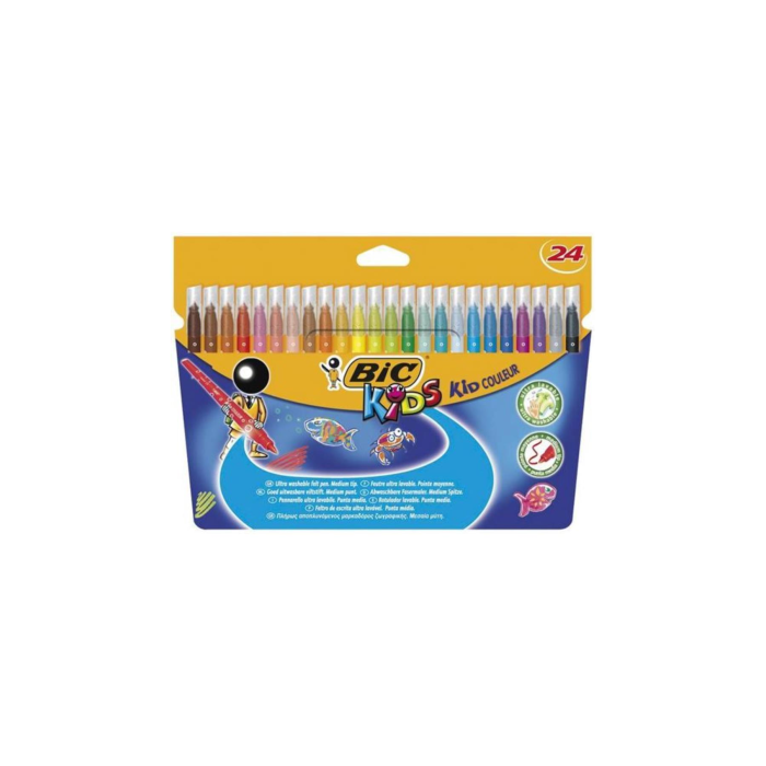 Bic Kid Couleur Keçeli Boya Kalemi 24lü Kutu