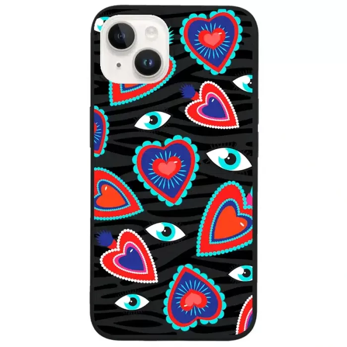 iPhone 14 Lansman Kılıf - Eye Of The Heart