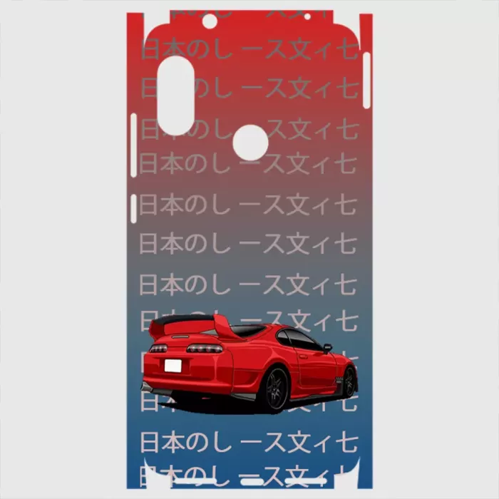 Xiaomi Redmi 6 Pro Telefon Kaplama - Supra MK4 JDM