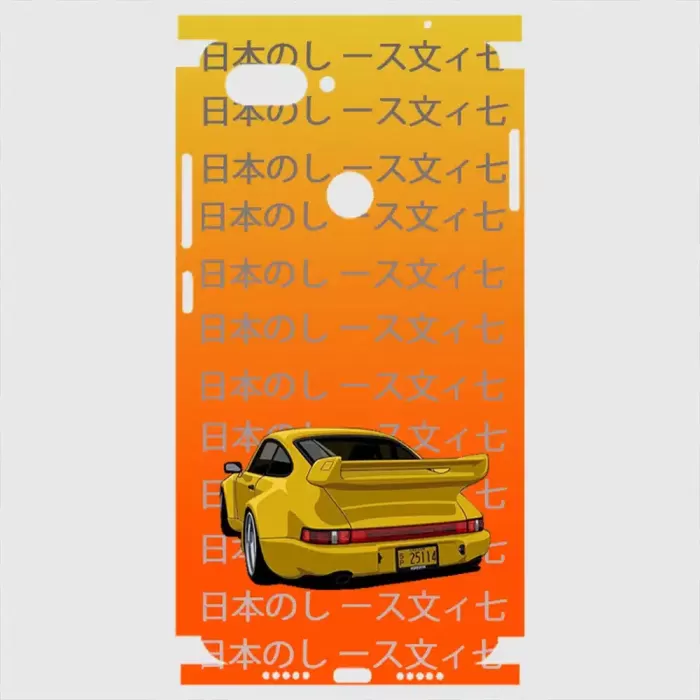 Xiaomi Mi 8 Lite Telefon Kaplama - Porsche 911 JDM