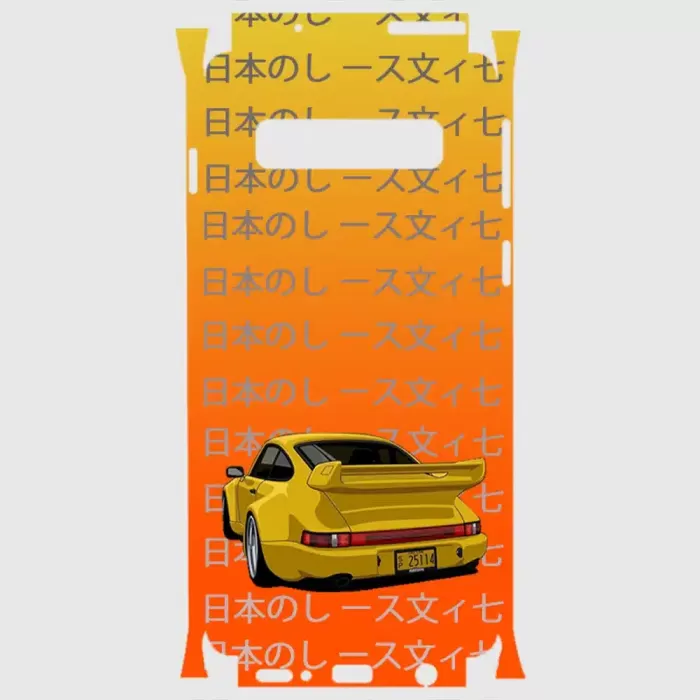 Samsung S10 Telefon Kaplama - Porsche 911-JDM