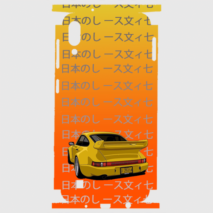 Samsung M10 Telefon Kaplama - Porsche 911 JDM