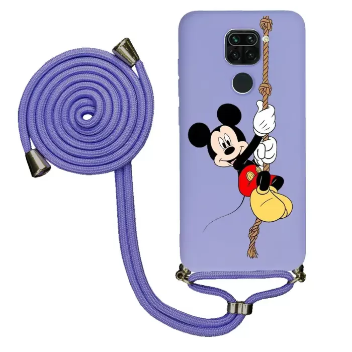 Xiaomi Redmi Note 9 İpli Lansman Kılıf Mickey Mouse