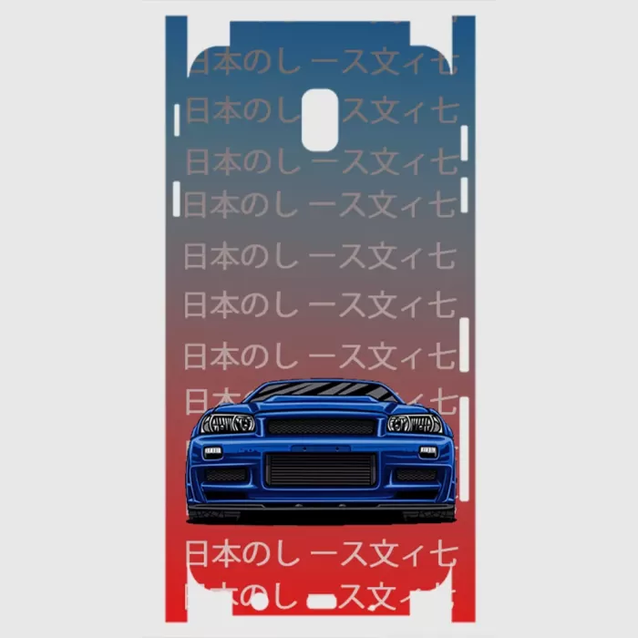 Samsung J7 Pro Telefon Kaplama - Skyline R34 JDM 2