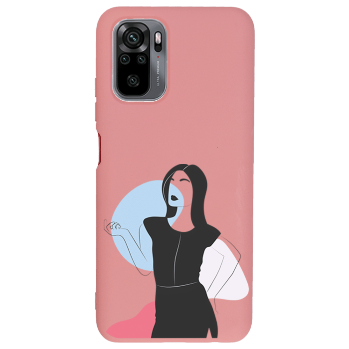 Xiaomi Redmi Note 10S Lansman Kılıf - Art Woman 1