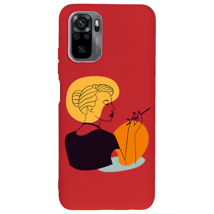 Xiaomi Redmi Note 10 Lansman Kılıf - Art Woman 2