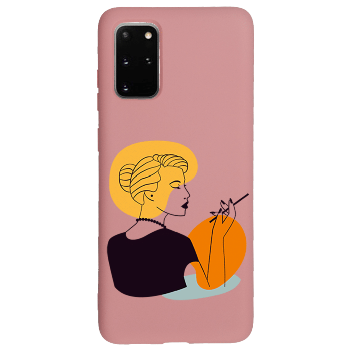 Samsung S20 Plus Lansman Kılıf - Art Woman 2