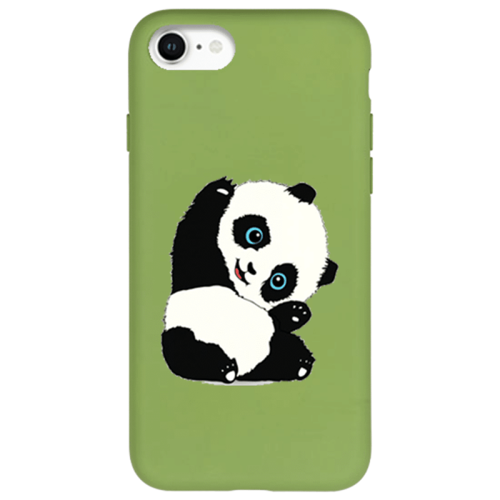 iPhone SE 2020 Lansman Kılıf - Pandas