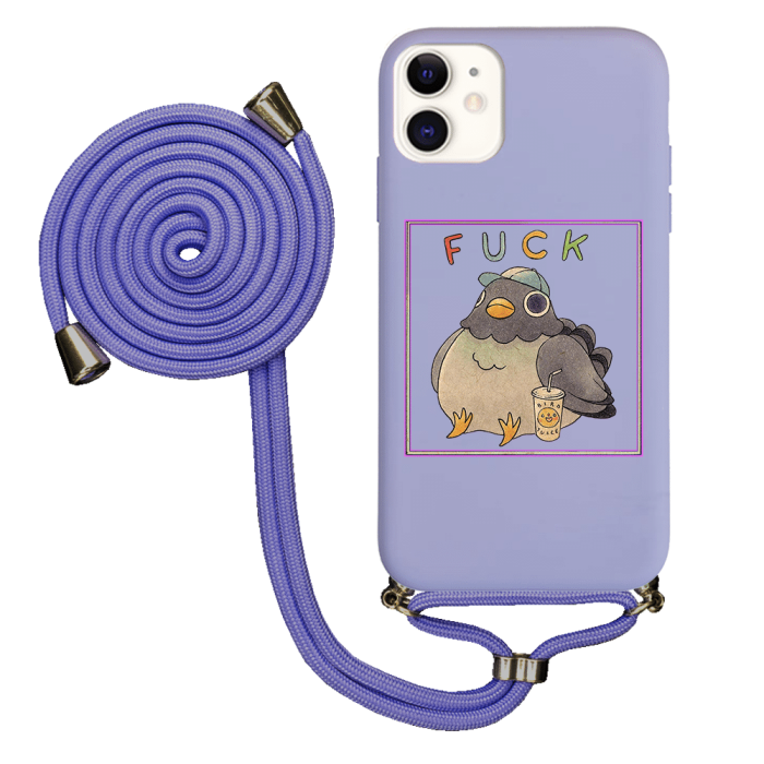 iPhone 11 İpli Lansman Kılıf - Fuck