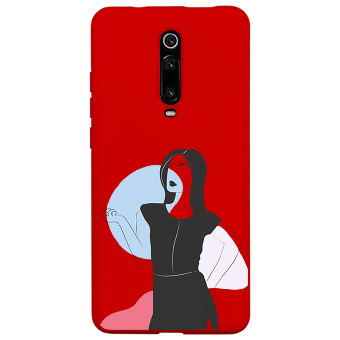 Xiaomi Mi 9T Lansman Kılıf - Art Woman 1