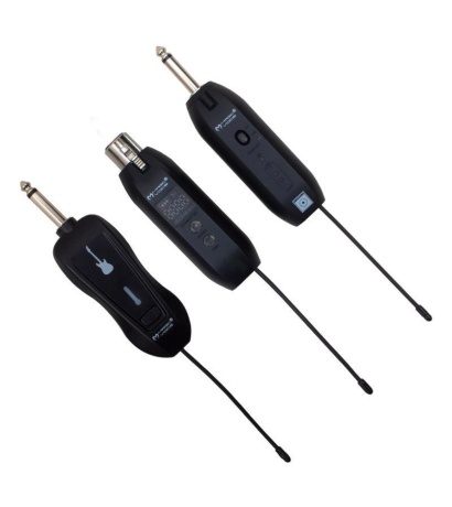 Oxid Mv-19595 Uhf Gitar Tip Kablosuz Mikrofon Üçlü Set(Receıver