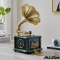 Müller Md-88 Dekoratif Bluetooth Gramofon Dark Green 220*200*400Mm