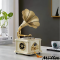 Müller Md-88 Dekoratif Bluetooth Gramofon Beyaz/Ivory White 220*200*400Mm