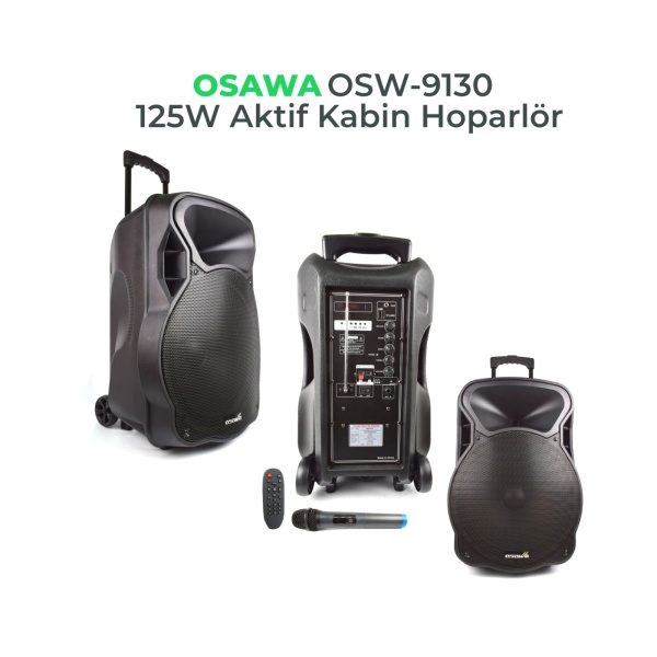 Osawa Osw-9130 125W Şarjlı Hoparlör