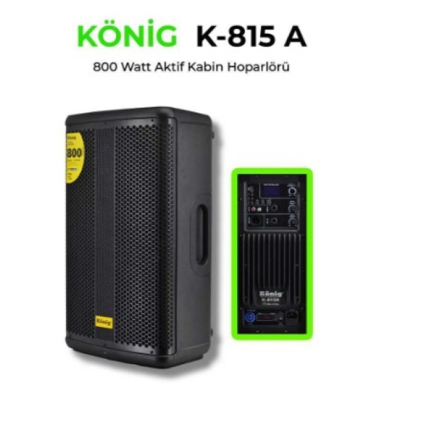 König K-815/A 15 800W Aktif Kabin