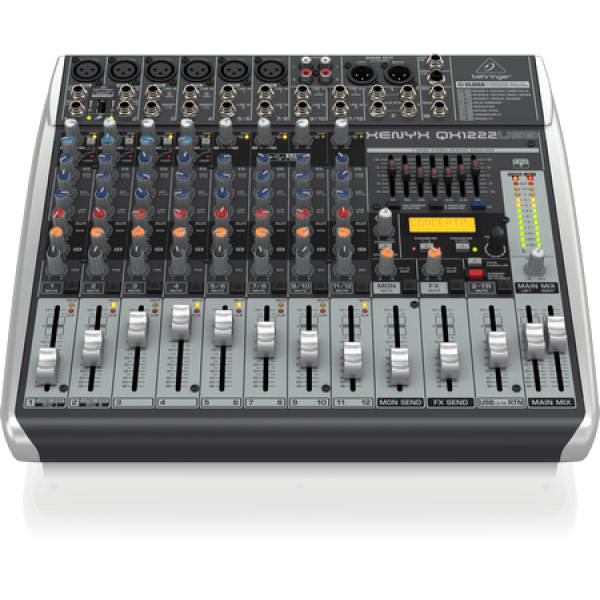 Behringer Xenyx QX1222USB 16 Kanal Efektli Mikser