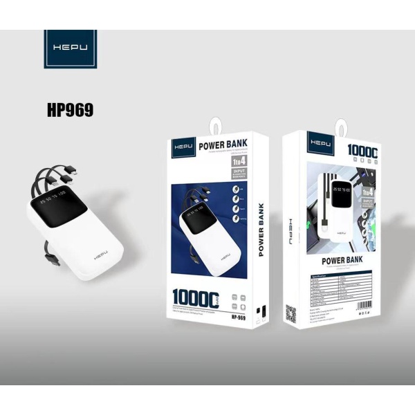 Hepu Hp-969 Powerbank 10 000Mah