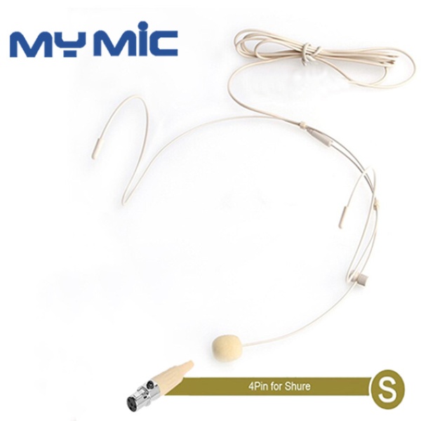 Z-1810S Headset Mikrofon Mini 4Pin Xlr Plug(Shure Type)